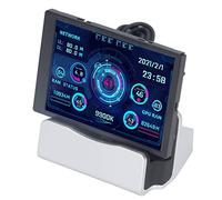 soobu Pantalla Secundaria IPS, Resolución de 320x480 Brillo Ajustable Interfaz USB Tipo C Conjunto de Monitor de 3,5 Pulgadas para Mini Chasis ITX (con Fondo Especial)