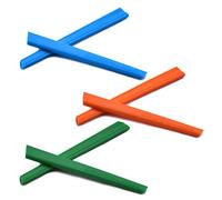 SOODASE Azul/Naranja/Verde Kit de goma de silicona Earsocks de repuesto Para Oakley Crosslink Pitch Gafas de sol