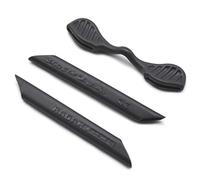 SOODASE Gris oscuro Kit de goma de silicona Earsocks de repuesto Para Oakley Radarlock Path/Pitch/Edge Series Gafas de sol