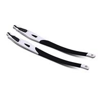 SOODASE Negro Caucho Patas de Repuesto para Marco Blanco por Oakley Crosslink Marco de los Lentes