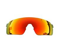 SOODASE Para Oakley EVZero Blades Gafas de sol Rojo Lentes de repuesto polarizadas