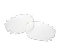 SOODASE Para Oakley Racing Jacket Vented Asian Fit Gafas de sol Transparent Lentes de repuesto