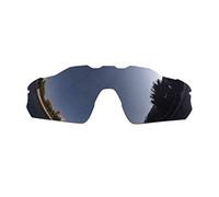 SOODASE Para Oakley Radar EV Pitch Gafas de sol Negro Lentes de repuesto polarizadas
