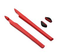 SOODASE Rojo Kit de goma de silicona Earsocks de repuesto Para Oakley Crosslink Gafas de sol