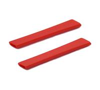 SOODASE Rojo Kit de goma de silicona Earsocks de repuesto Para Oakley Racing Jacket Vented Marco de gafas de sol