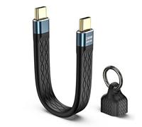 Sooiiyu Cable USB C, Cable Corto USB C a USB C, Carga Rápida de 240W PD