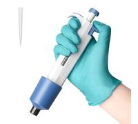 Soojook 2-10ml Micropipeta de Laboratorio, Pipetas Monocanal, Pipeta Ajustable Precisa con Puntas de Pipeta