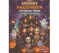 Sooky Halloween Coloring Book: 20 Spooky-but-Friendly Pictures for Ages 8-12