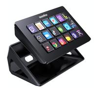 SOOMFON Stream Controller, 15 LCD Teclas Macro & Info Barra con Mac/Win | Stream Controller Studio Control Deck Compatible con OBS Twitch YouTube PS Word Zoom Excel, para Streaming Gaming Creación
