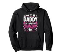 Soon to be a Daddy of a Beautiful Baby Girl Pregnancy Father Sudadera con Capucha