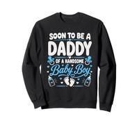 Soon to be a Daddy of a Handsome Baby Boy Pregnancy Father Sudadera
