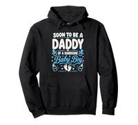 Soon to be a Daddy of a Handsome Baby Boy Pregnancy Father Sudadera con Capucha