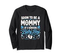 Soon to be a Mommy of a Handsome Baby Boy Pregnancy Mother Manga Larga