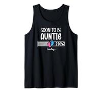 Soon to Be Auntie 2026 Loading New Aunt First Time Aunt 2026 Camiseta sin Mangas