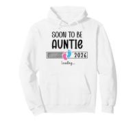 Soon to Be Auntie EST 2026 New Aunt Loading First Time Aunt Sudadera con Capucha