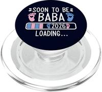 Soon to Be Baba 2026 Loading Pregnancy Announcement 2026 PopSockets PopGrip para MagSafe