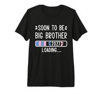 Soon to Be Big Brother 2027 Cargando Anuncio de Embarazo Camiseta Premium