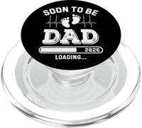 Soon to be Dad 2026 Loading Baby Announcement for New Daddy PopSockets PopGrip para MagSafe