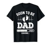 Soon to be Dad 2027 Loading Baby Announcement for New Daddy Camiseta