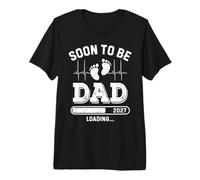 Soon to be Dad 2027 Loading Baby Announcement for New Daddy Camiseta Premium