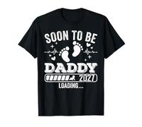 Soon to Be Daddy 2027 Cargando Anuncio de Embarazo Camiseta