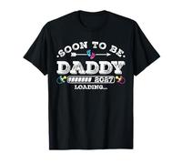 Soon to Be Daddy 2027 Loading for Pregnancy Anuncio Camiseta