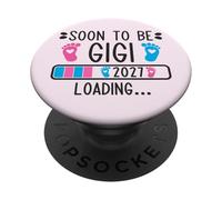 Soon to Be Gigi 2027 Loading Pregnancy Anuncio 2027 PopSockets PopGrip Adhesivo