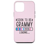 Soon to Be Grammy 2026 Loading Pregnancy Anuncio 2026 Carcasa para iPhone 12 Mini