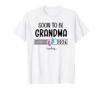 Soon to Be Grandma 2026 Loading First Time Grandma EST 2026 Camiseta