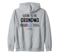 Soon to Be Grandma 2026 Loading First Time Grandma EST 2026 Sudadera con Capucha