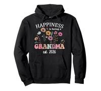 Soon to Be Grandma 2026 Nana Happiness is Being a Grandma Sudadera con Capucha