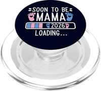 Soon to Be Mama 2026 Loading Pregnancy Announcement 2026 PopSockets PopGrip para MagSafe