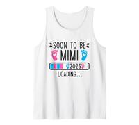 Soon to Be Mimi 2026 Loading Pregnancy Announcement 2026 Camiseta sin Mangas