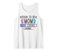 Soon to Be Mom 2026 Loading Pregnancy Announcement 2026 Camiseta sin Mangas