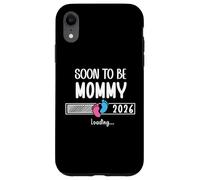 Soon to Be Mom 2026 Loading Promoted to Mommy First Time Mom Carcasa para iPhone XR