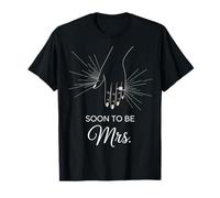 Soon to Be Mrs. Bride to Be Saying for Wedding Countdown Camiseta