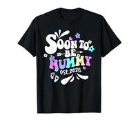Soon to be Mummy 2026 Anuncio de embarazo Mamá por primera vez Camiseta