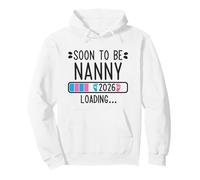 Soon to Be Nanny 2026 Loading Pregnancy Announcement 2026 Sudadera con Capucha