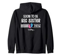 Soon to Be Sister 2026 Promoted to Big Sister Again Loading Sudadera con Capucha