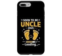 Soon to Be Uncle 2025 Loading Funny Pregnancy Reveal Design Carcasa para iPhone 7 Plus/8 Plus