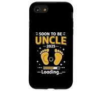 Soon to Be Uncle 2025 Loading Funny Pregnancy Reveal Design Carcasa para iPhone SE (2020) / 7 / 8