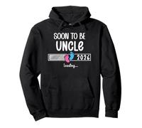 Soon to Be Uncle 2026 Loading New Uncle 1st Time Uncle 2026 Sudadera con Capucha