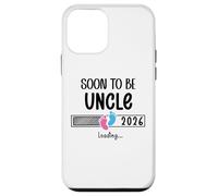 Soon to Be Uncle 2026 Loading New Uncle Promoted to Uncle Carcasa para iPhone 12 Mini