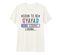 Soon to Be Yaya 2026 Loading Pregnancy Announcement 2026 Camiseta Premium