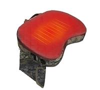 soonbuy Almohadilla térmica portátil para asiento de estadio para blanqueadores, almohadillas plegables con calefacción USB con 3 ajustes de calor, almohadilla eléctrica para parque, evento