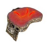 soonbuy Almohadilla térmica portátil para asiento de estadio para blanqueadores, almohadillas plegables con calefacción USB con 3 ajustes de calor, almohadilla eléctrica para parque, eventos