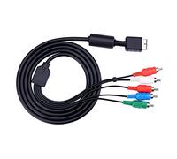 SOONHUA Cable de audio de vídeo de alta definición, AV Multi Out a Component Video/Cable de audio, para PS2/PS3 Sistema de juegos