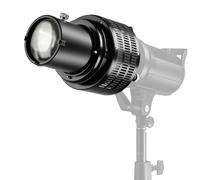 Soonpho Bowens - Kit de montaje cónico óptico Snoot, accesorios de proyección de iluminación, con soporte GOBO, filtros y gobos para luz de estudio, luz estroboscópica LED