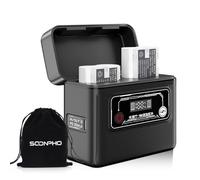 soonpho Mobile BT-W235 Estuche de Carga de Batería para Fuji NP-W235 Camera Battery Charging Case para Fuji 5D Markll 5DS 5DSR 6DMarkll EOS6D 7DMarkll 7D EOS60D 60DA 70D 80D 90D EOS-R EOS R5 EOS R6