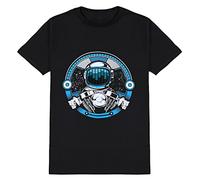 SOOOEC Camiseta LED con ecualizador activado por sonido, luz para Halloween, fiesta EDM, hip hop, disfraz de cosplay, concierto, disfraz de cumpleaños, regalo para DJ, negro, XL